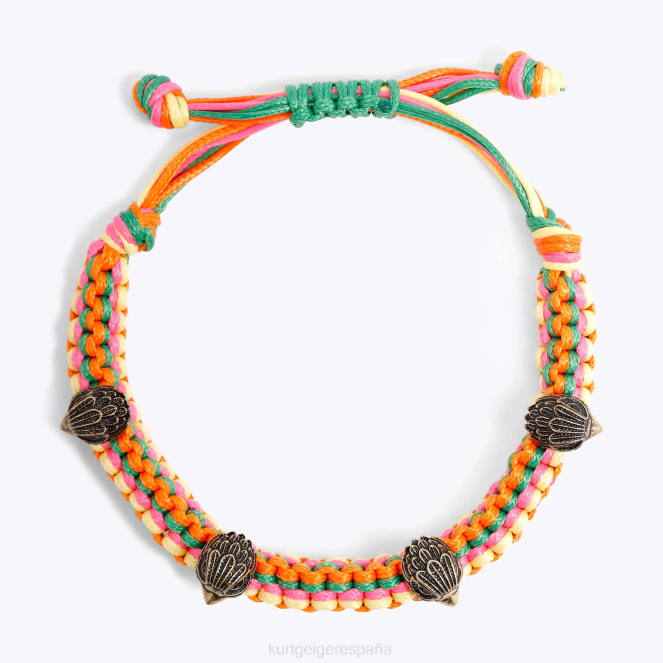 Kurt Geiger mujer pulsera de águila anudada de Londres 2LPR254 | accesorios naranja